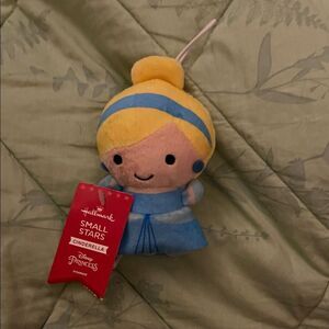 Hallmark Small Stars Cinderella ornament Plush